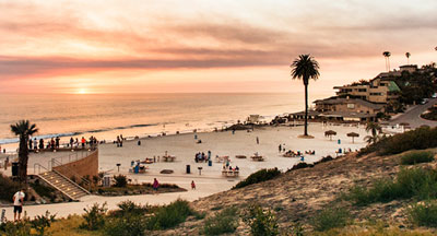 encinitas beach san diego