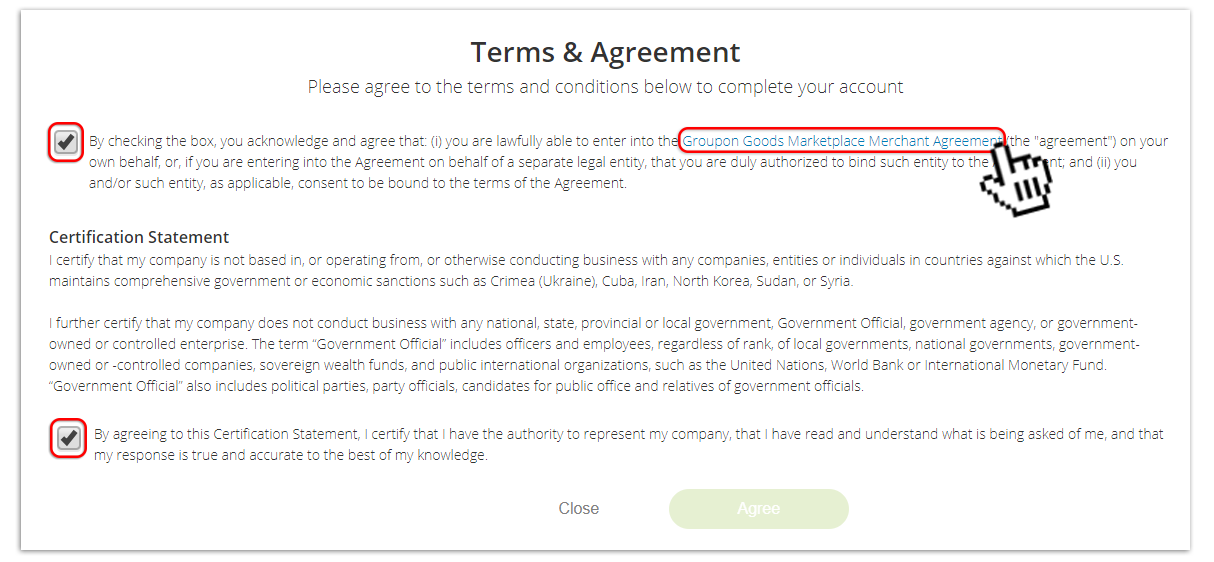 groupon terms and conditions