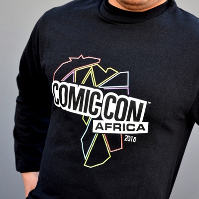 a comic con sweater merchandise
