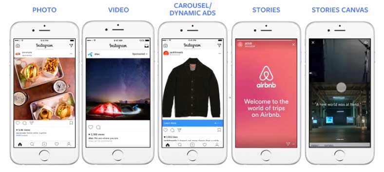 sample of instagram story ads
