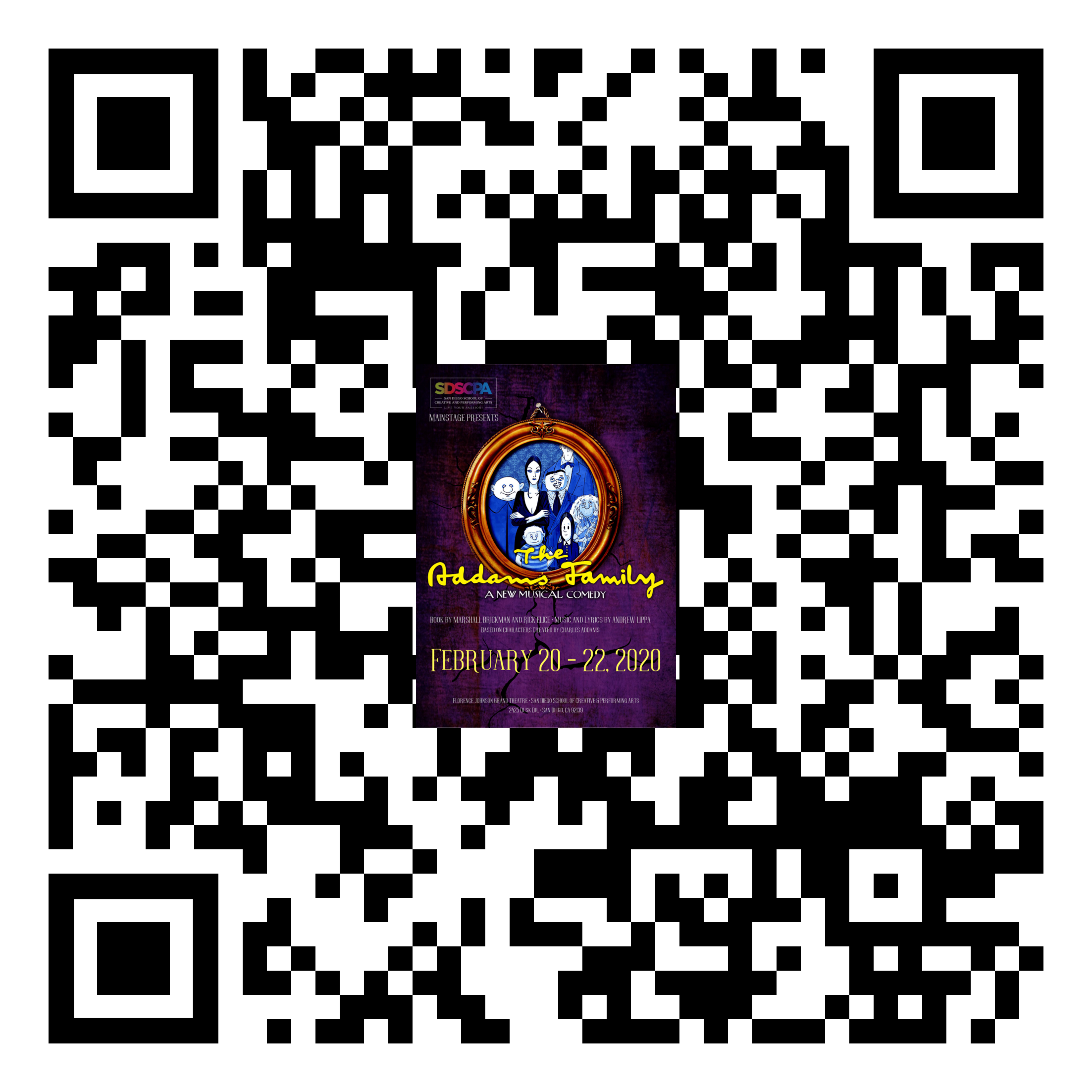 QR Code for event page