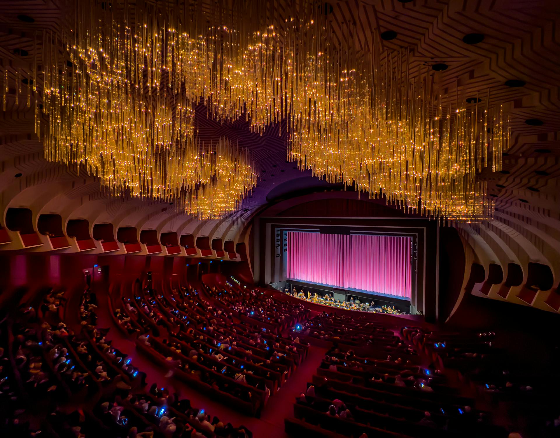 An Audience Listening to a Concert in the Teatro Regio di Torino in Turin, Italy